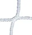 Jalkapalloverkko 750x250cm Syvyys 80/150 cm, valkoinen