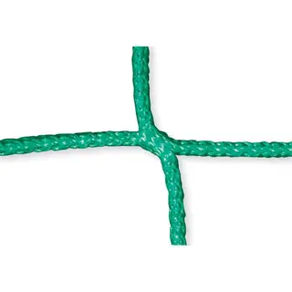 Goal Net in 4 mm knotless 3 x 2 m Green 80/100 cm | square mesh 100 mm