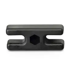 Verkkokoukku | 1 kpl 26x10x4 mm | Muovi | Musta