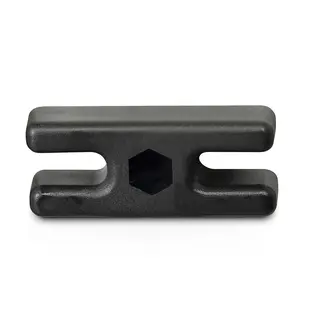 Verkkokoukku | 1 kpl 26x10x4 mm | Muovi | Musta