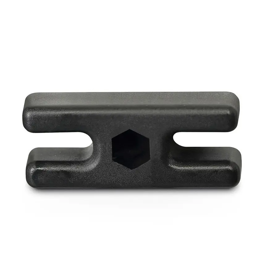 Verkkokoukku | 1 kpl 26x10x4 mm | Muovi | Musta 