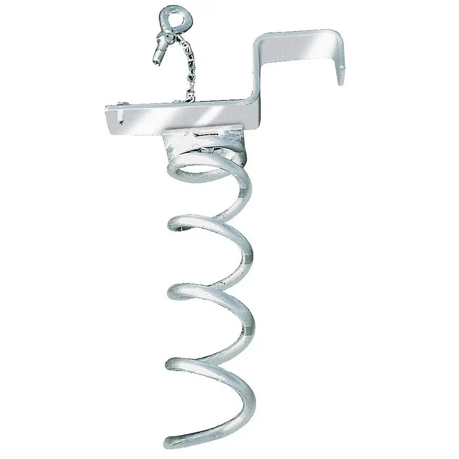 Corkscrew Goal Anchoring  System, 80x80 mm 