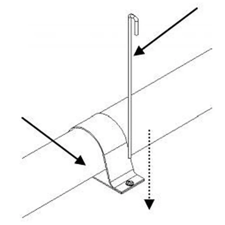 Flexi ankkuri Jalkapallomaalin kiinitykseen 