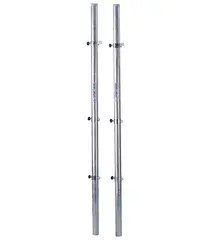 Pelitolpat Universal &#248; 83 mm 2 kpl Ter&#228;st&#228;, portaaton korkeudens&#228;&#228;t&#246;