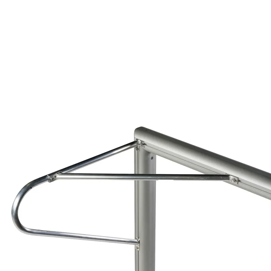 Sport-Thieme | Jalkapallomaali | 5x2 m Soikea profiili | Ilman verkkoa 