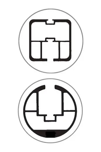 Ground Sockets for 80x80 mm  und ø 83 mm Posts 