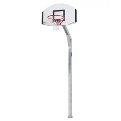 Basketballanlegg Jump m/65 cm utheng Fastmontert basketanlegg for skoleg&#229;rden