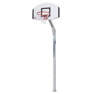 Basketballanlegg Jump m/65 cm utheng Fastmontert basketanlegg for skoleg&#229;rden
