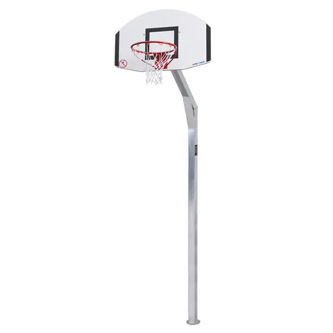 Basketballanlegg Jump m/65 cm utheng Fastmontert basketanlegg for skoleg&#229;rden
