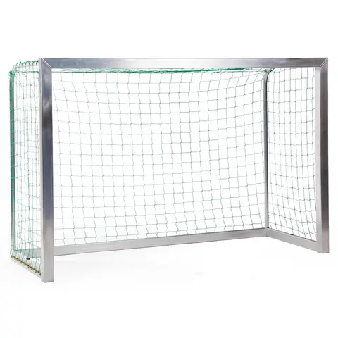 Minimål helsveiset 240 x 160 cm Robust alu fotballmål | 10 cm masker