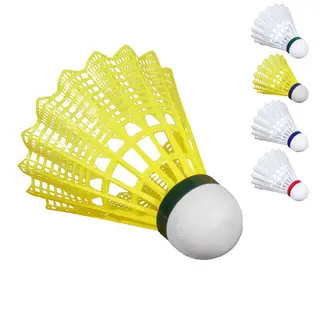 Badmintonball Shuttle 2000 gr&#248;nn (6 stk) Badmintonball med lav hastighet