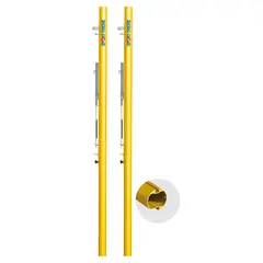 Tolpat rantalentopalloon (1 pari) Korkeus 300 cm