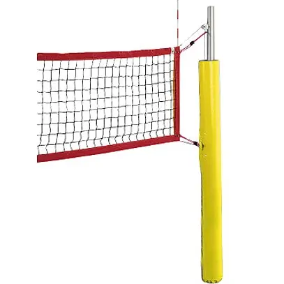 Rantalentopalloverkko 9,5 x 1 m 18x9 m kentille, vahvistetut reunanauhat 
