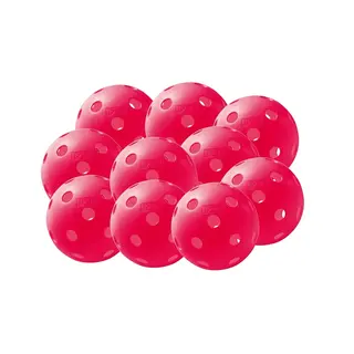 Salibandypallo punainen | 10 kpl 70 mm