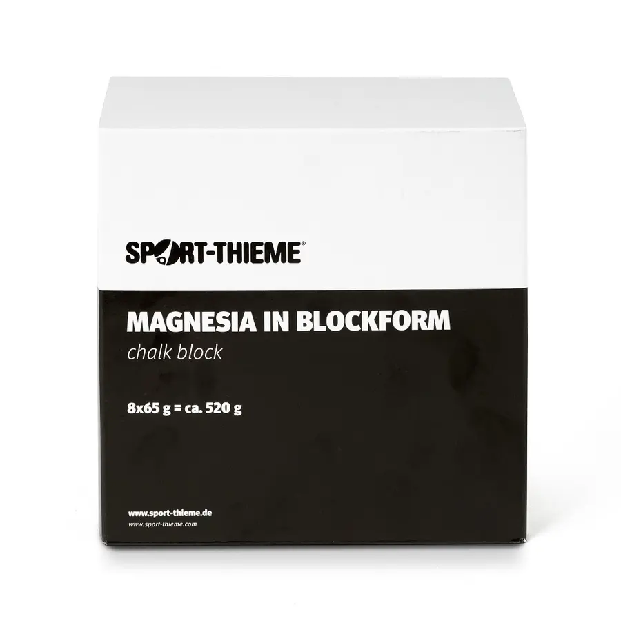 Magnesium i blokkform sett 8 stk à 65 gram 