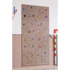 Kiipeilyseinäelementti | 1x1 m 4 Kiipeilyotetta
