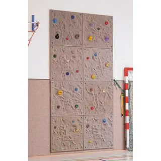 Kiipeilyseinäelementti | 1x1 m 4 Kiipeilyotetta