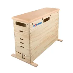 Sport-Thieme | Hyppylaatikko Standard 6-osainen | 150x50x110 cm | Ilman py&#246;ri&#228;
