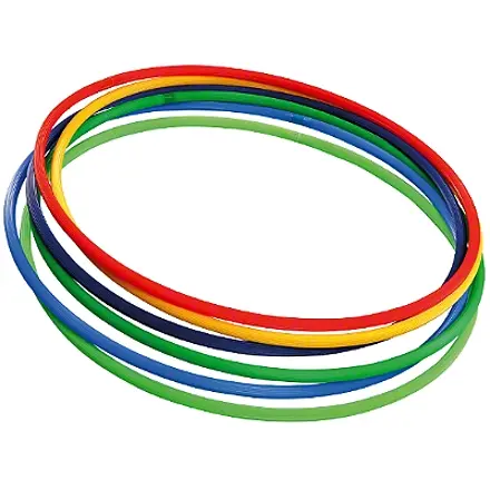 Hulavanne Hula Hoop halkaisija 80 cm Värivalikoima, setissä 20 kpl vanteita