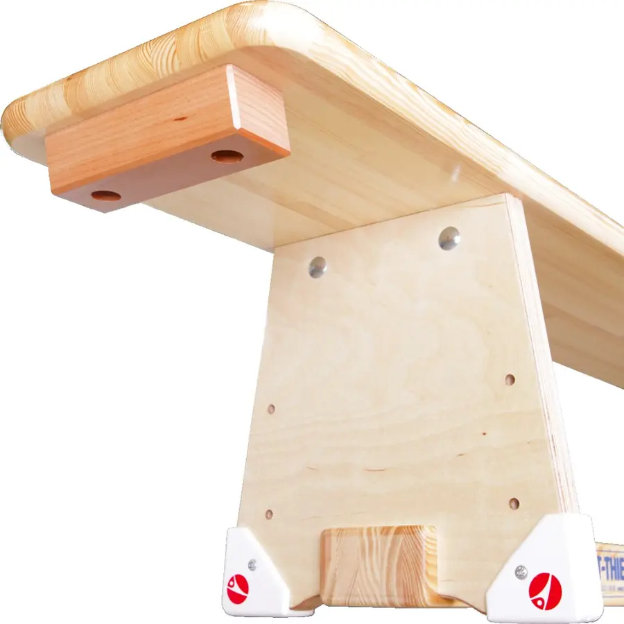 Sport-Thieme® Voimistelupenkki Original Ilman kuljetuspyöriä 1,5 m-4,5 m 