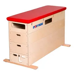 Sport-Thieme | Hyppyarkku Multiplex 4-osainen | 150x50x90 cm | Ilman py&#246;ri&#228;
