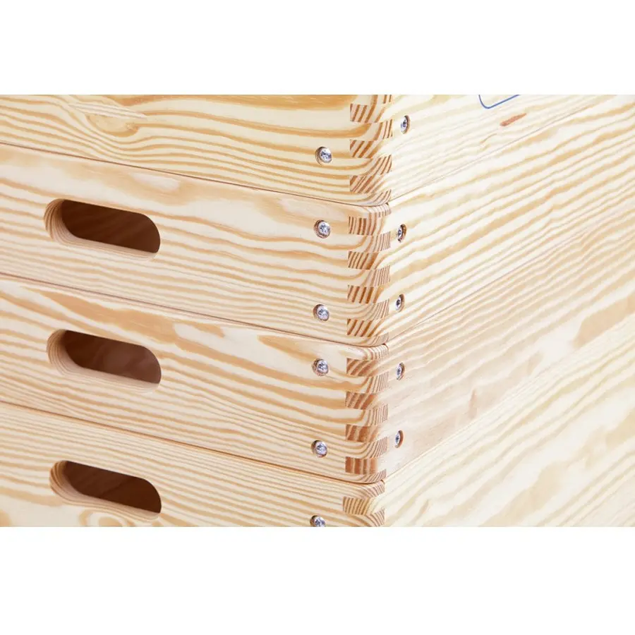 Sprangkasse Standard 5 delt Topp/bunnhjul | TÜV/GS godkjent | Furu 