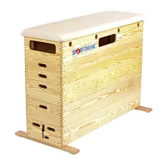 Sport-Thieme | Hyppyarkku Standard 6-osaa | 150x50x110 cm | Yl&#228;-/alapy&#246;r&#228;t