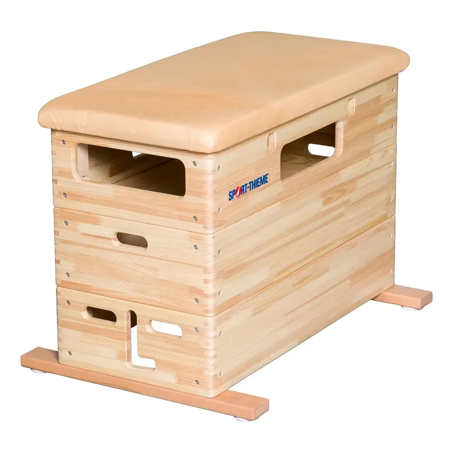 Sport-Thieme | Hyppyarkku Mini Vario 3-osainen | 100x50x70 cm | Pyörillä 