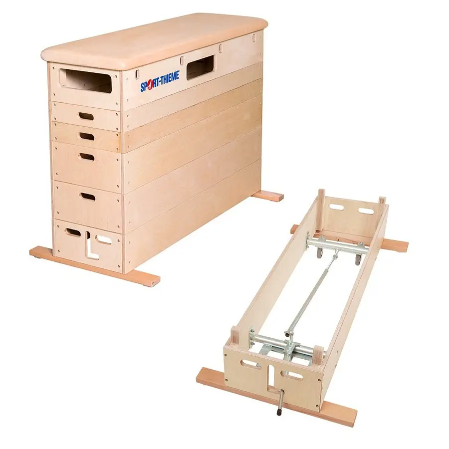 Sport-Thieme | Hyppyarkku Multiplex 6-osainen | 150x50x110 cm | Pyörillä 