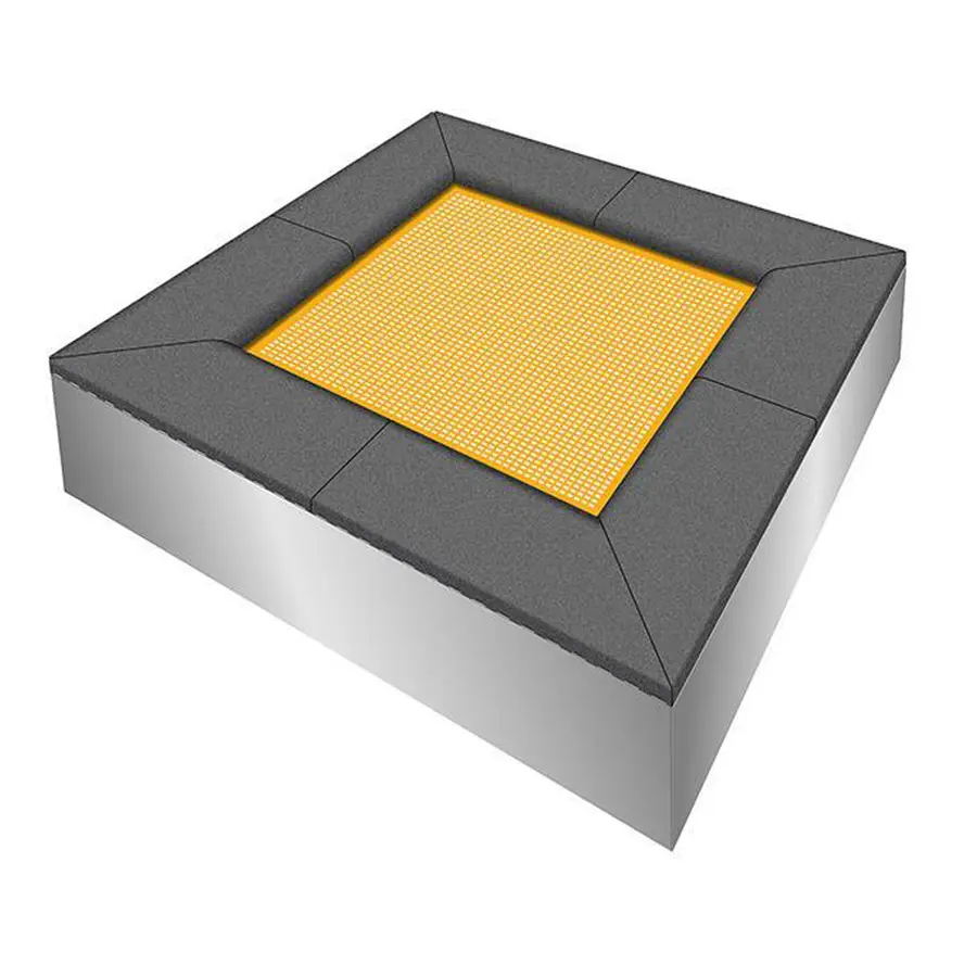 Eurotramp | Upotettava Trampoliini 150x150x30 cm 