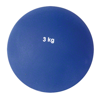 Støtkule kunststoff 3 kg 3 kg | 121 mm | blå