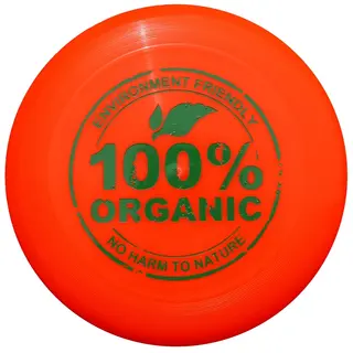Frisbee orgaanisesta muovista Ihanteellinen urheiluun, vapaa-ajalle ja