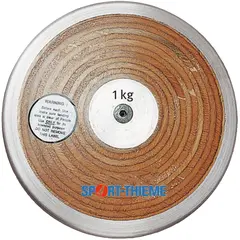 Sport-Thieme® "Wood"  Competition Discus , 1 kg