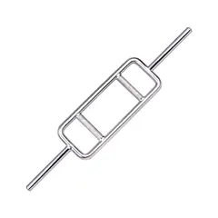 Ojentajatanko ja 2 jousilukkoa &#248; 30 mm, oteleveys 18 cm