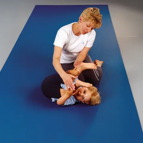 Rullattava leikki- ja jumppamatto Sanitized-k&#228;sitelty, 400 x 125 x 1 cm