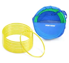 Sport-Thieme Set of Gymnastic Hoops 60cm plus Storage Bag Gymnastics