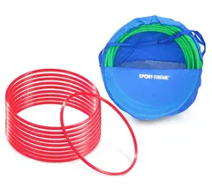 Sport-Thieme Set of Gymnastic Hoops 60cm plus Storage Bag Gymnastics