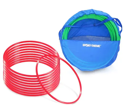 Sport-Thieme Set of Gymnastic Hoops 60cm plus Storage Bag Gymnastics