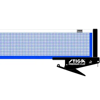Stiga | P&#246;yt&#228;tennisverkko Premium Clip ITTF-hyv&#228;ksytty | Klipsikiinnitys