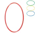 Gymnastikkring Pvc diameter 70 cm Rokkering blå, gul, grønn og rød farge