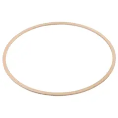 Gymnastikkring av bøk 60 cm Naturlig materiale med pen finish