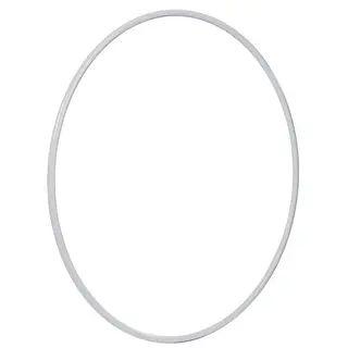 Voimisteluvanne valkoinen &#248; 80 cm Putken halkaisija 2 cm