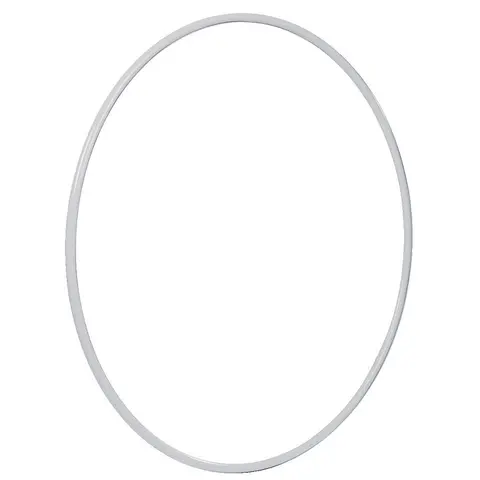 Voimisteluvanne valkoinen &#248; 80 cm Putken halkaisija 2 cm