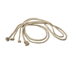 Competition Skipping Rope 10 mm thick Cotton Braided Rope – hemp