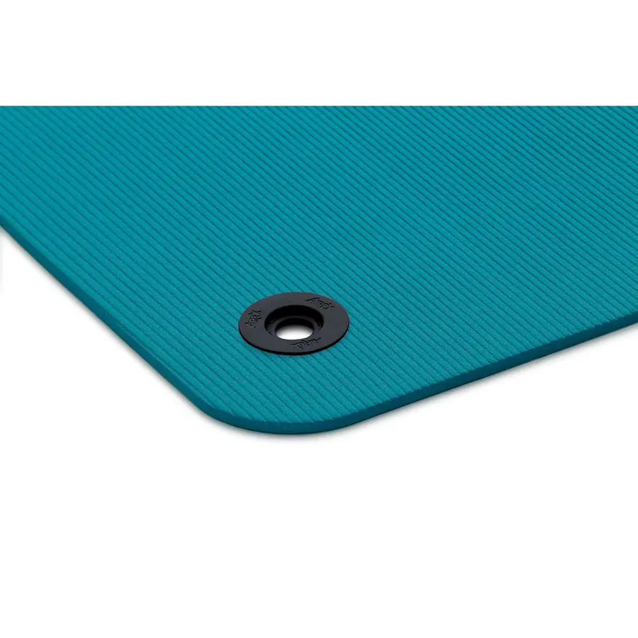 Airex Fitline matte 180x60x1 cm Treningsmatte med hull | Sjøgrønn 
