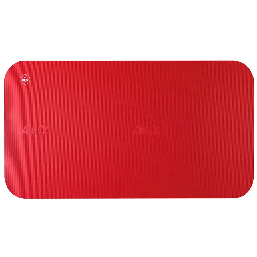 Airex Coronella matte 185x60x1,5 cm Treningsmatte med hull | Rød 