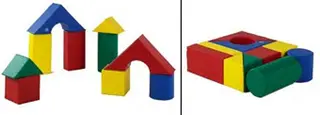 J&#228;ttirakennuspalikat 10kpl setti