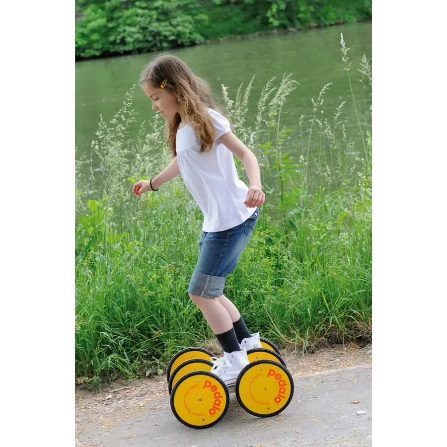 Pedalo®-Classic Mustat renkaat 