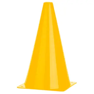 Merkkikartiot 10 kpl | 37 cm Keltainen