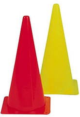 Merkkikartiot 10 kpl | 23 cm Punainen tai keltainen